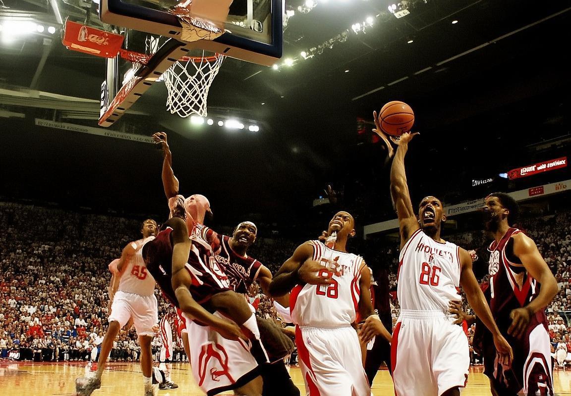 2007-2008NBA赛季火箭老鹰巅峰对决：姚麦传奇之战回顾